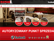 Tablet Screenshot of damarpodlogi.pl